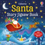 Santa Story Jigsaw Book book cover