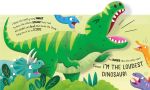 Who's the Loudest Dinosaur? spread