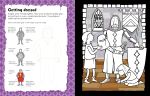 Knights and Castles Colouring and Activity Book spread
