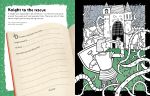Knights and Castles Colouring and Activity Book spread