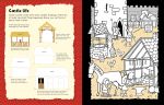 Knights and Castles Colouring and Activity Book spread