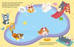 Cute Stickers Puppies spread