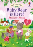 Baby Bear is Here! Sticker Book book cover