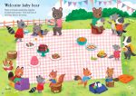 Baby Bear is Here! Sticker Book spread