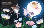 Sticker Dolly Dressing Crystal Fairies spread