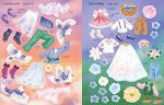 Sticker Dolly Dressing Crystal Fairies spread