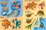 Big T. Rex Sticker Book spread