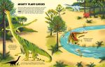 Big T. Rex Sticker Book spread