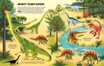 Big T. Rex Sticker Book spread