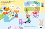 The Cosy Cafe Sticker Book spread