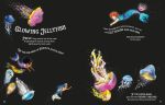 Glittery Mermaids Sticker Book spread