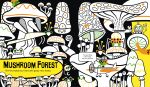 The Big NEON Colouring Book spread