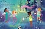 Sticker Dolly Dressing Rainbow Unicorns and Magical Kingdom spread