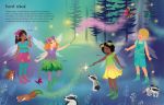 Sticker Dolly Dressing Rainbow Unicorns and Magical Kingdom spread