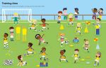 Big Activity Book Football spread