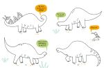 Doodling Dinosaurs spread