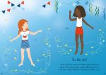 Little Sticker Dolly Dressing Parties spread