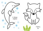 Animals Activity Pack spread