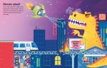 First Sticker Book Superheroes spread