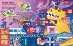 First Sticker Book Superheroes spread