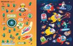 First Sticker Book Superheroes spread