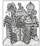 Fairy Palaces Magic Painting Book spread