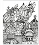 Fairy Palaces Magic Painting Book spread