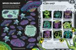 Aliens Puzzle Book spread