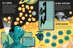 Aliens Puzzle Book spread