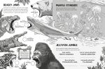 Deadly Animals Puzzle Book spread