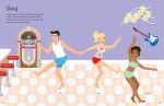 Sticker Dolly Dressing Dancers spread