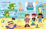 Wipe-Clean Halloween Activities spread