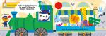 Baby's Very First Train Book spread