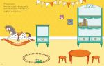First Sticker Book Dollhouse spread