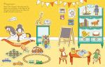First Sticker Book Dollhouse spread