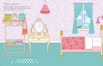 First Sticker Book Dollhouse spread