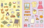 First Sticker Book Dollhouse spread