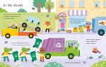Wipe-Clean Trucks and Diggers Activities spread