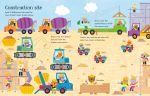 Wipe-Clean Trucks and Diggers Activities spread
