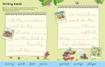 Wipe-Clean Starting Cursive spread
