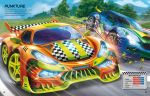 Build Your Own Supercars Sticker Book spread