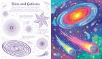 Usborne Scratch Activities Night Sky spread