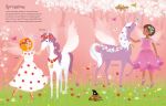 Sticker Dolly Dressing Big Collection Unicorns & Mermaids spread