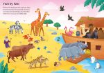 Little First Stickers Noah's Ark spread