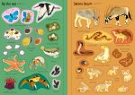 Little First Stickers Nature spread