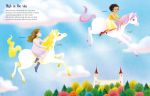 Sticker Dolly Dressing Unicorn Princesses spread