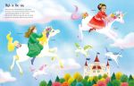 Sticker Dolly Dressing Unicorn Princesses spread