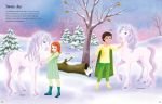 Sticker Dolly Dressing Unicorn Princesses spread