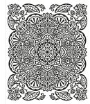 Mandalas Magic Painting Book spread