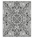 Mandalas Magic Painting Book spread